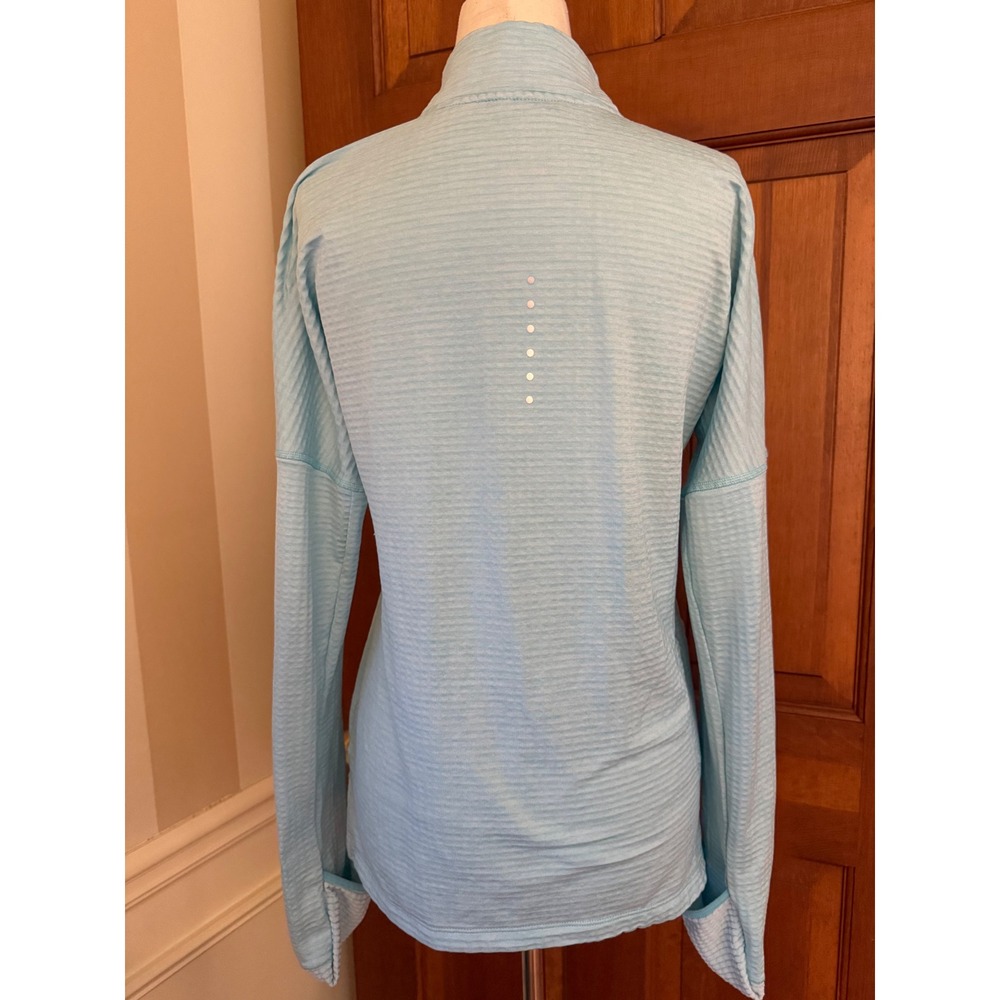 Nike Running Womens Mock Neck Zip Up Track Jacket‎ XS Aqua Dri-FIT Training - Picture 4 of 16